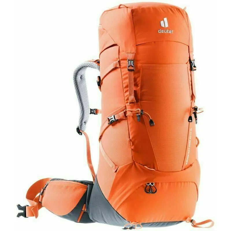 MOCHILA DEUTER AIRCONTACT CORE 35+10 SL (PIMENTóNGRAFITO) MUJER