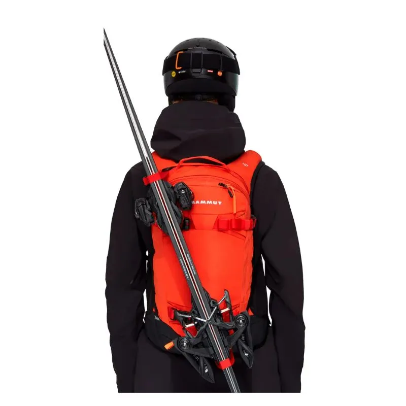 Mochila esquí de travesía Mammut Nirvana 25 (Hot Red Black)