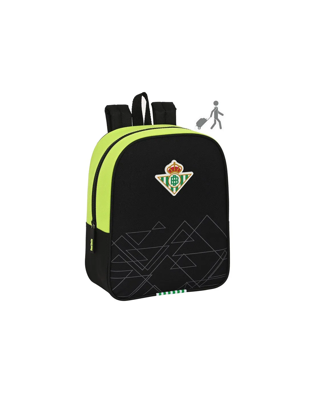Mochila guardería Real Betis adaptable a carro
