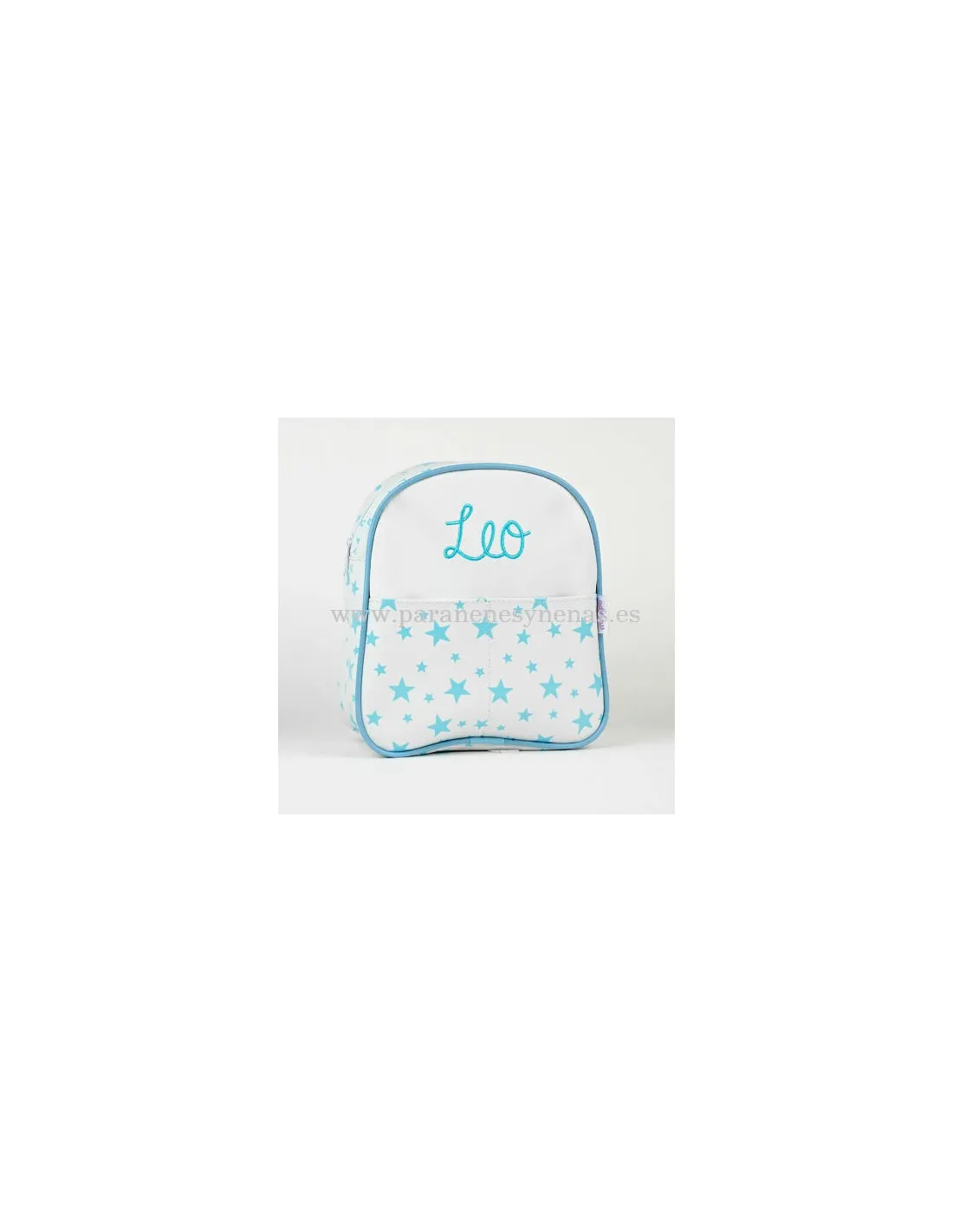 Mochila infantil estrella azul personalizada de Mi Pipo