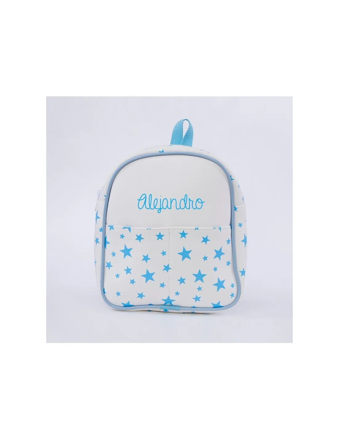 Mochila infantil estrella azul personalizada de Mi Pipo