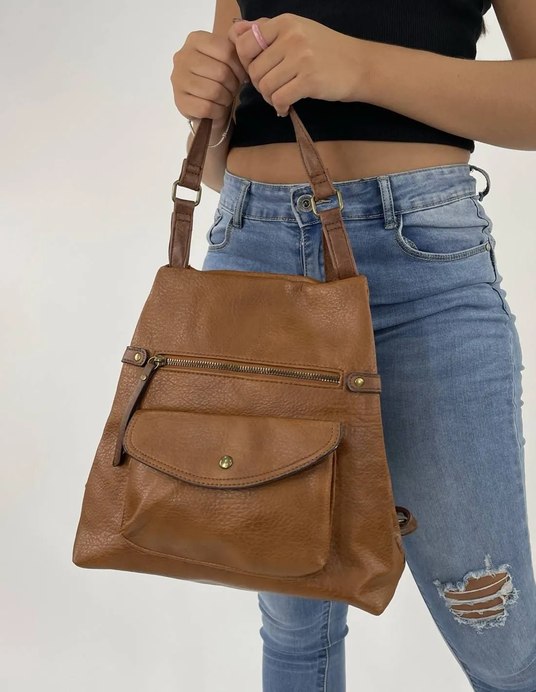 Mochila marron