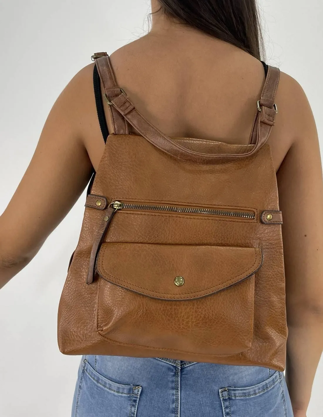 Mochila marron
