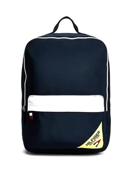 mochila tommy hilfiger sailor azul para niño
