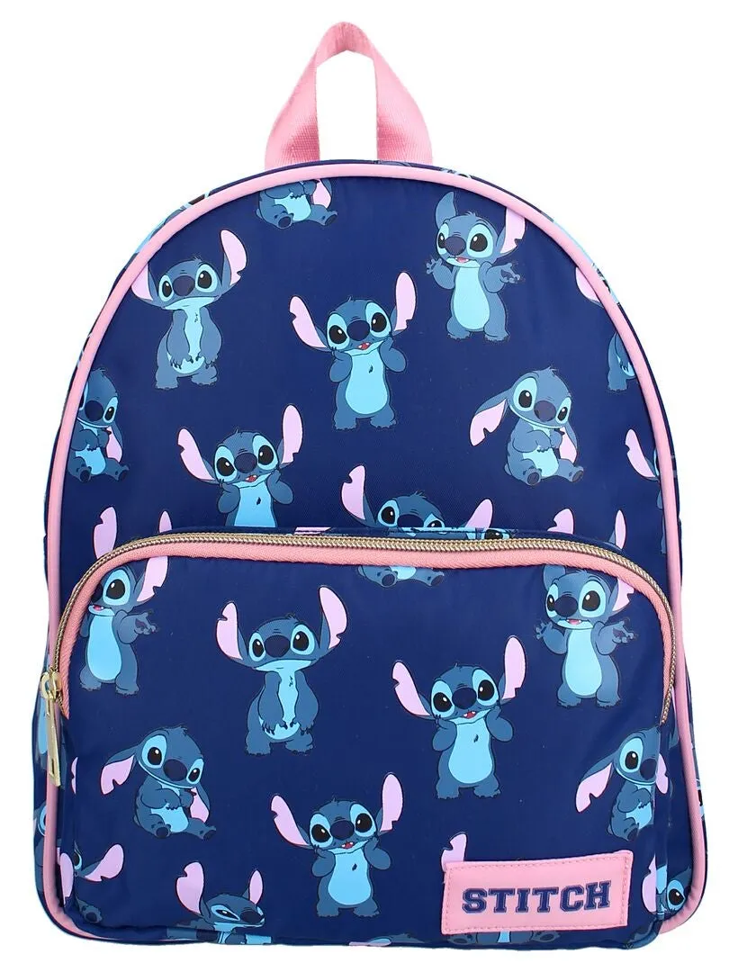 MOCHILA 'STITCH'  AZUL