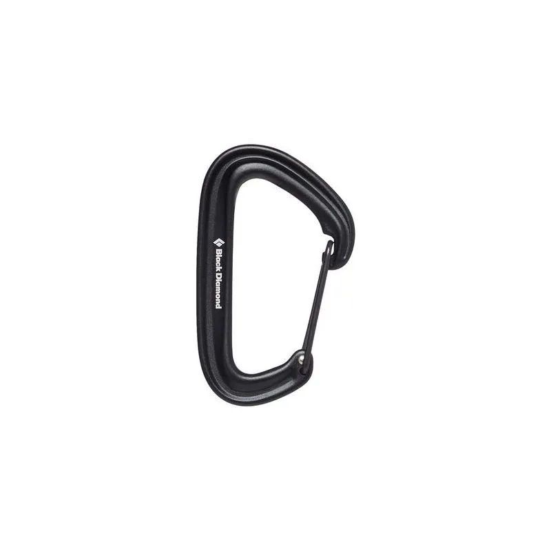 Mosquetón Black Diamond Litewire (Negro)