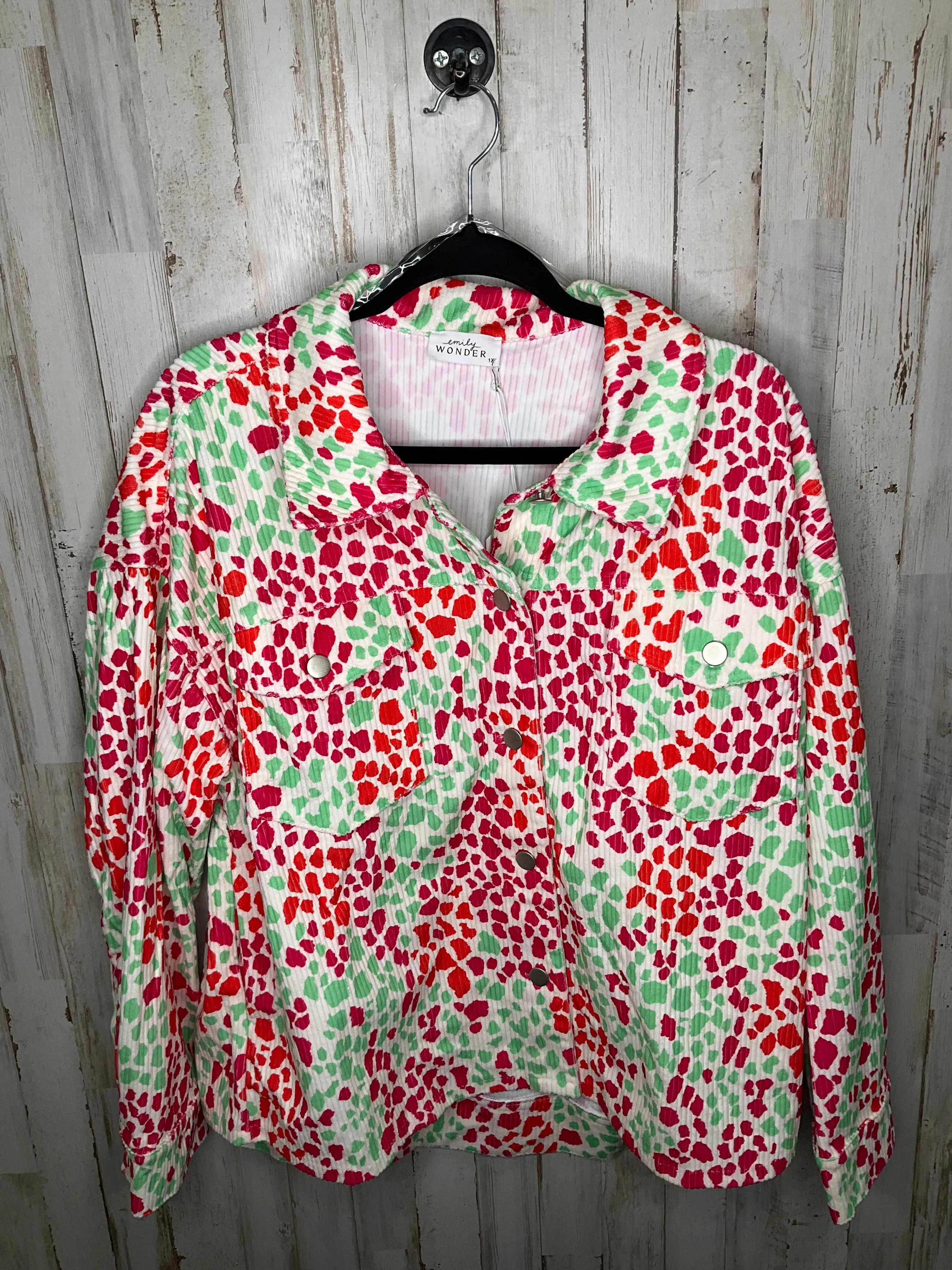 MULTICOLORED JACKET OTHER CMC, SIZE 1X