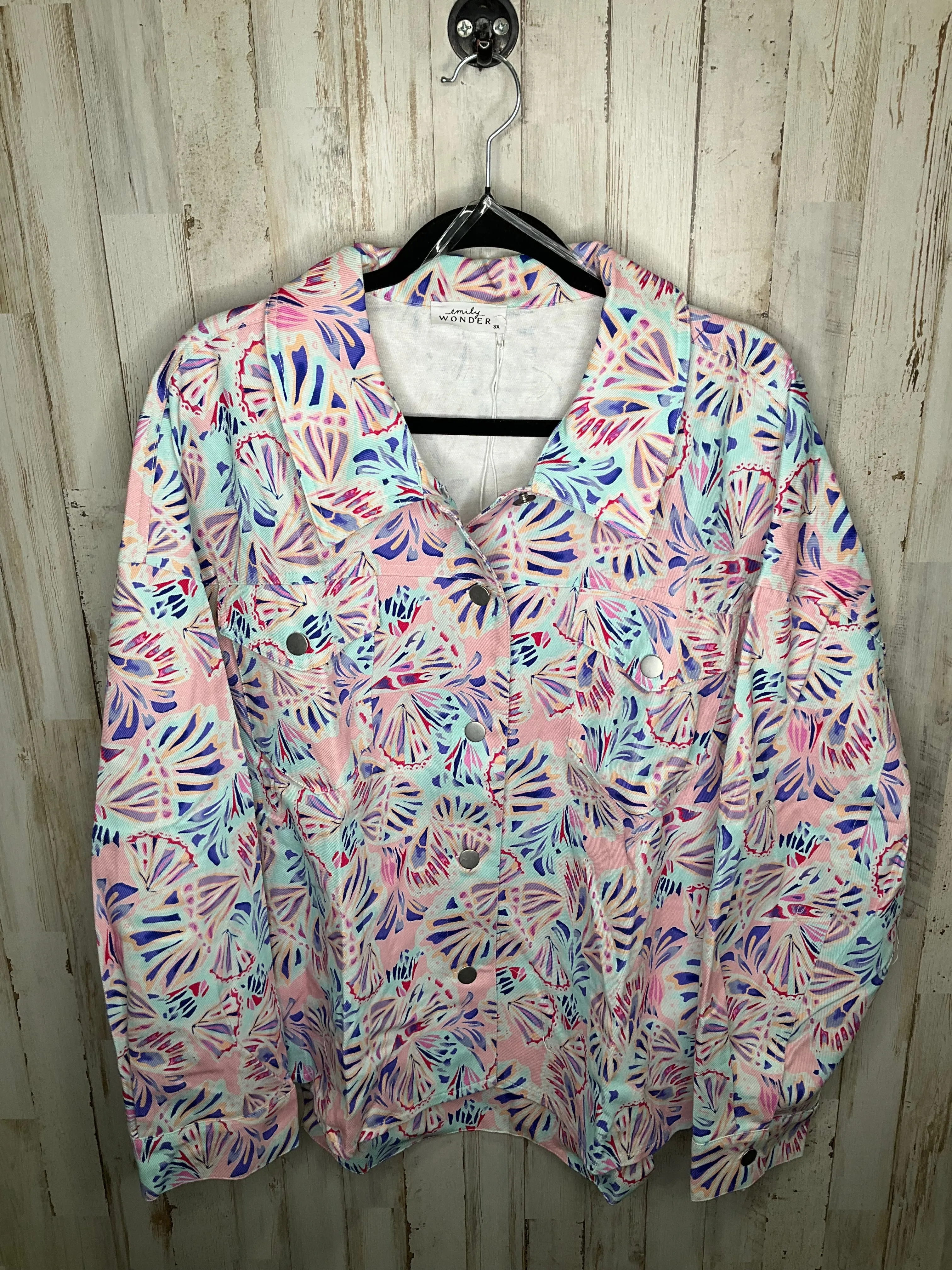 MULTICOLORED JACKET OTHER CMC, SIZE 3X