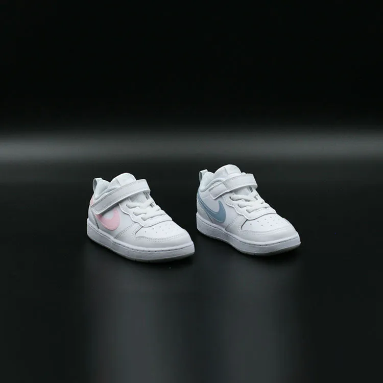 Nike Court Borough Low 2 Mwh (TDV) White Arctic Punch Zapatillas Nio/Nia Casual