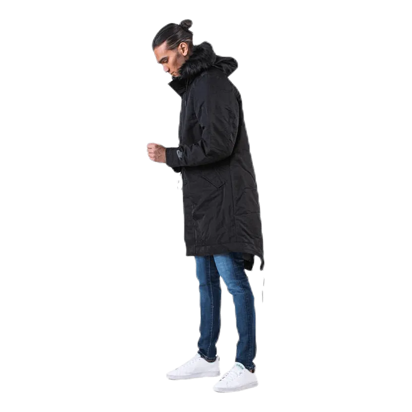 Nike Down Fill Hood Parka Black