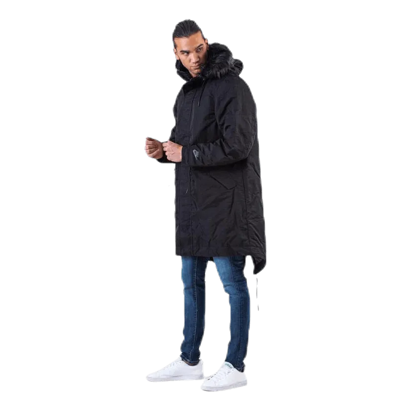 Nike Down Fill Hood Parka Black