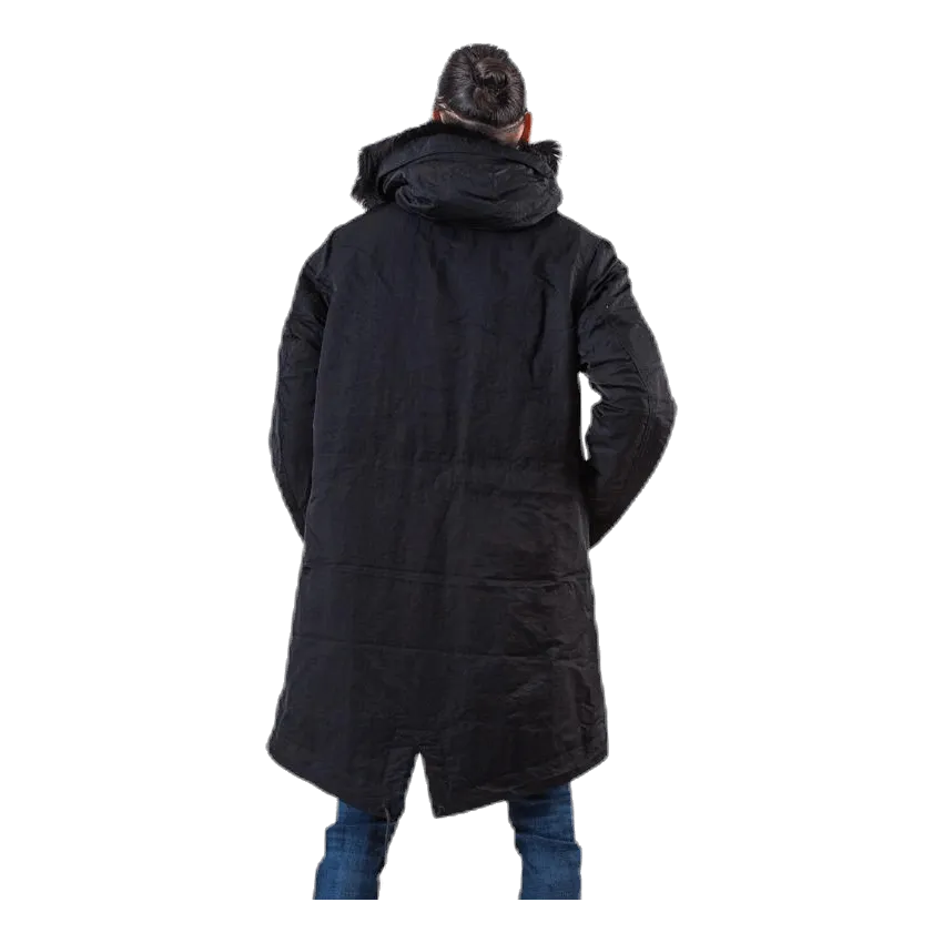 Nike Down Fill Hood Parka Black