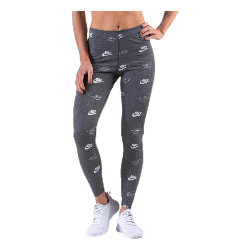 Nike Printed Leggings Shine BFF Grey