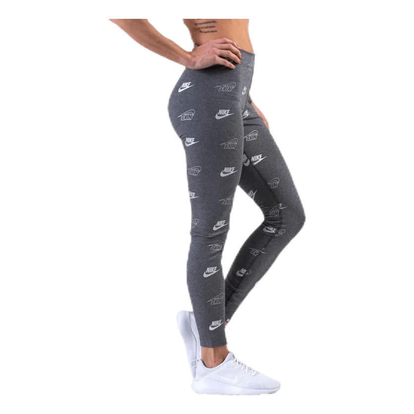 Nike Printed Leggings Shine BFF Grey
