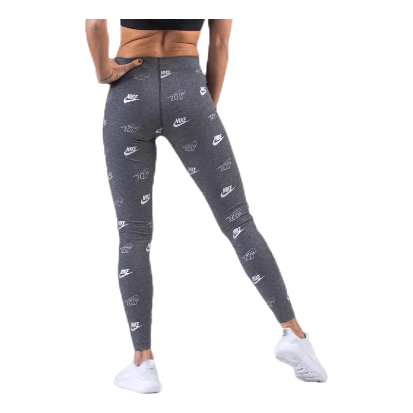 Nike Printed Leggings Shine BFF Grey