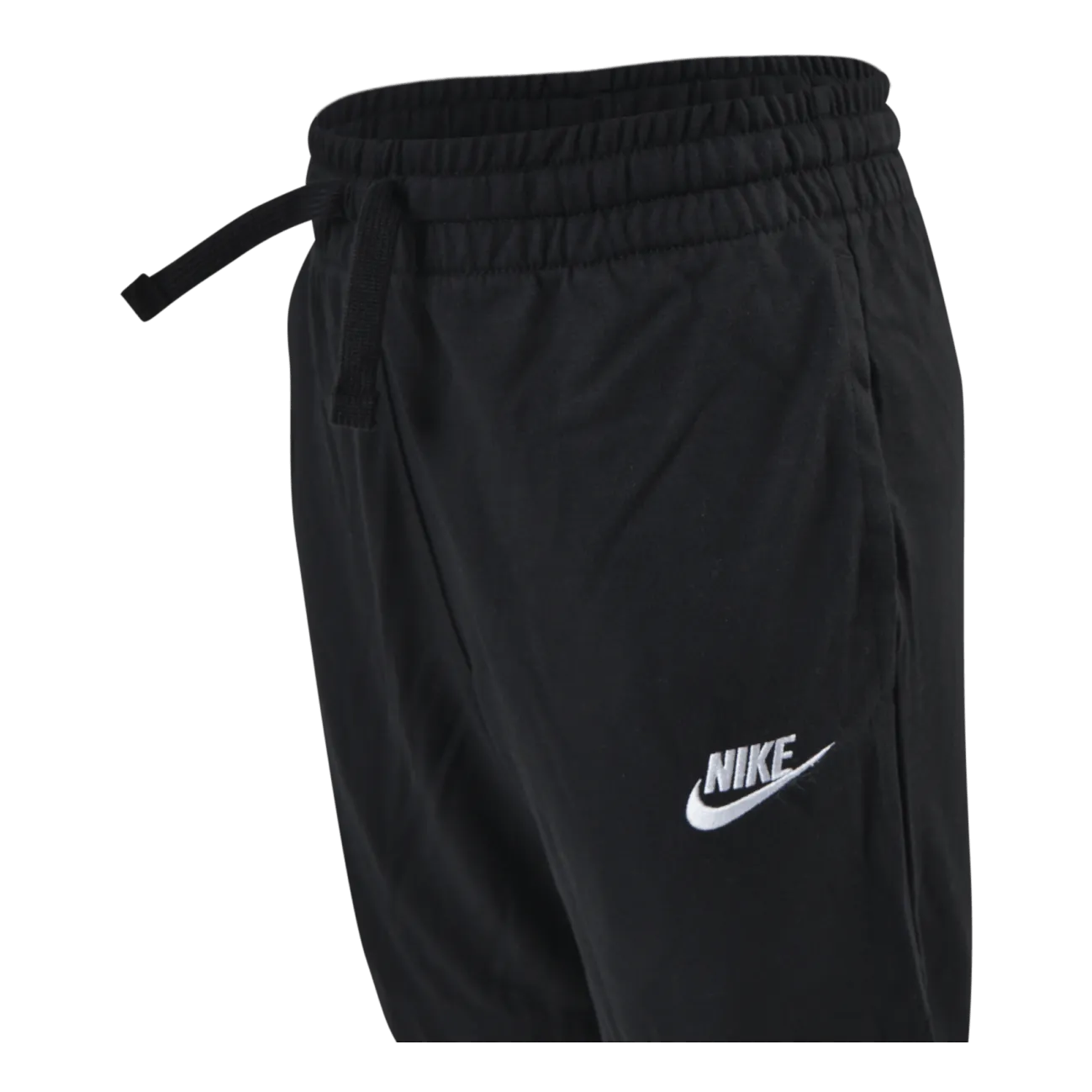 Nike Sportswear Big Kids' (Boys') Jersey Shorts BLACK/WHITE/WHITE