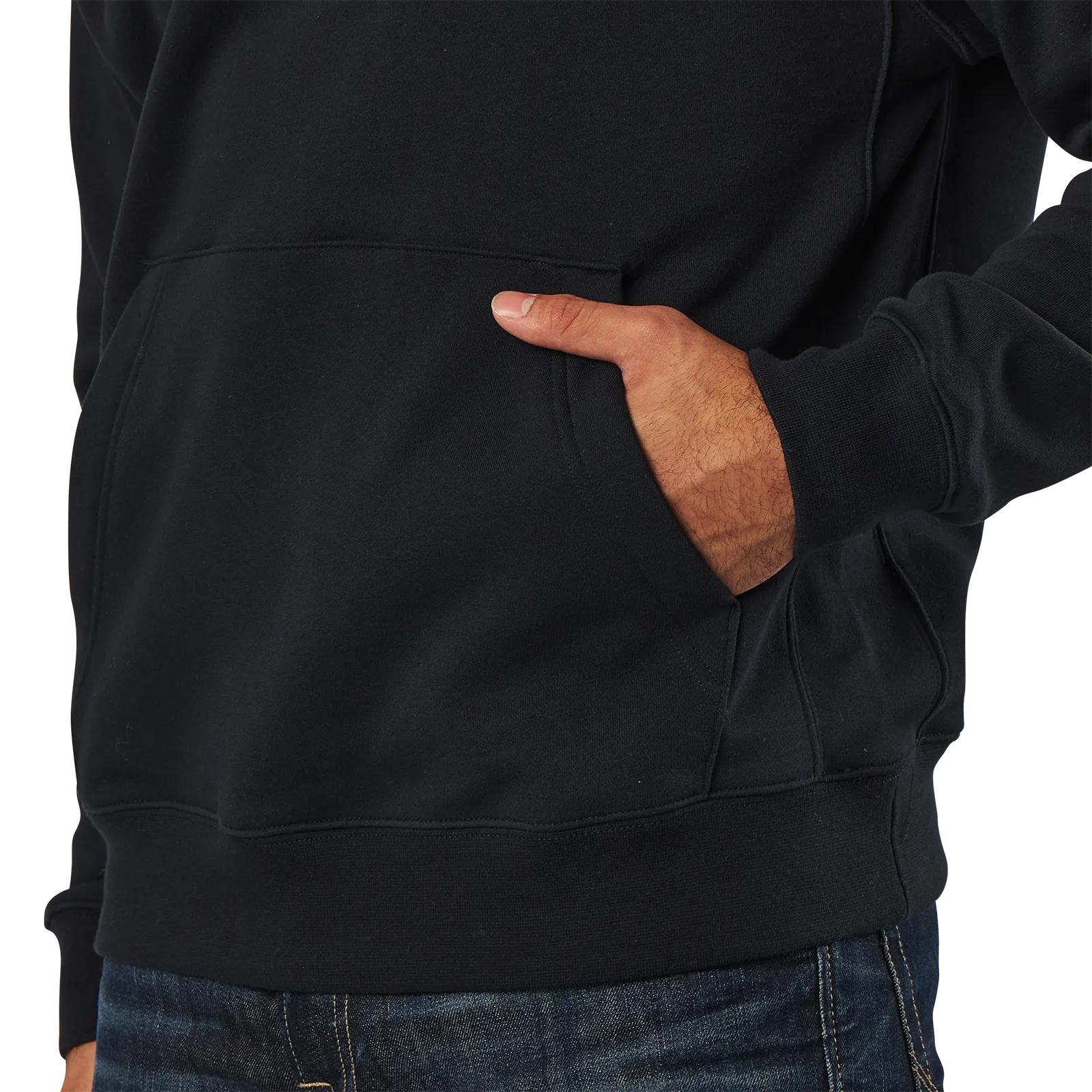 Nike Sportswear Club Fleece Pullover Hoodie BLACK/BLACK/WHITE