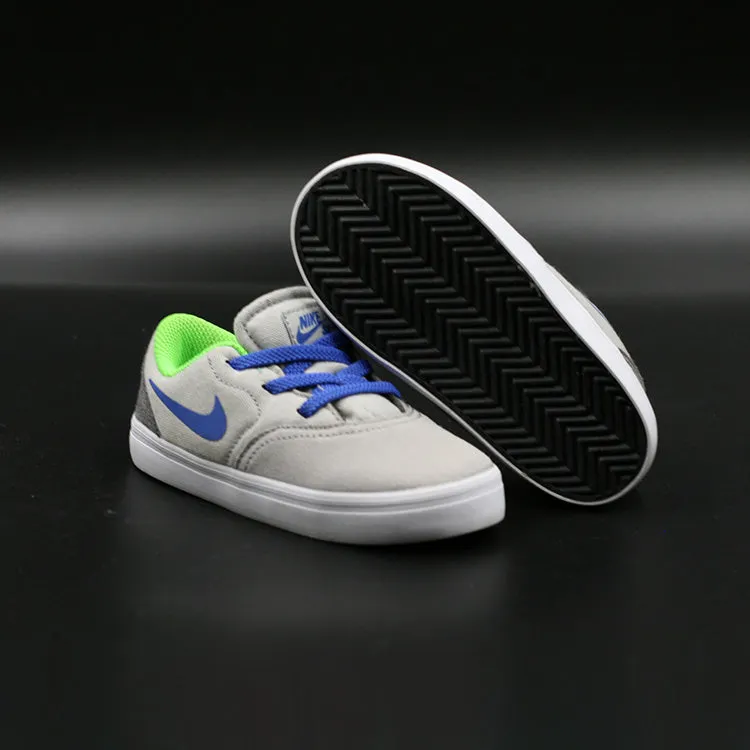 Nike (TD) Grey Blue Zapatillas Nio Casual