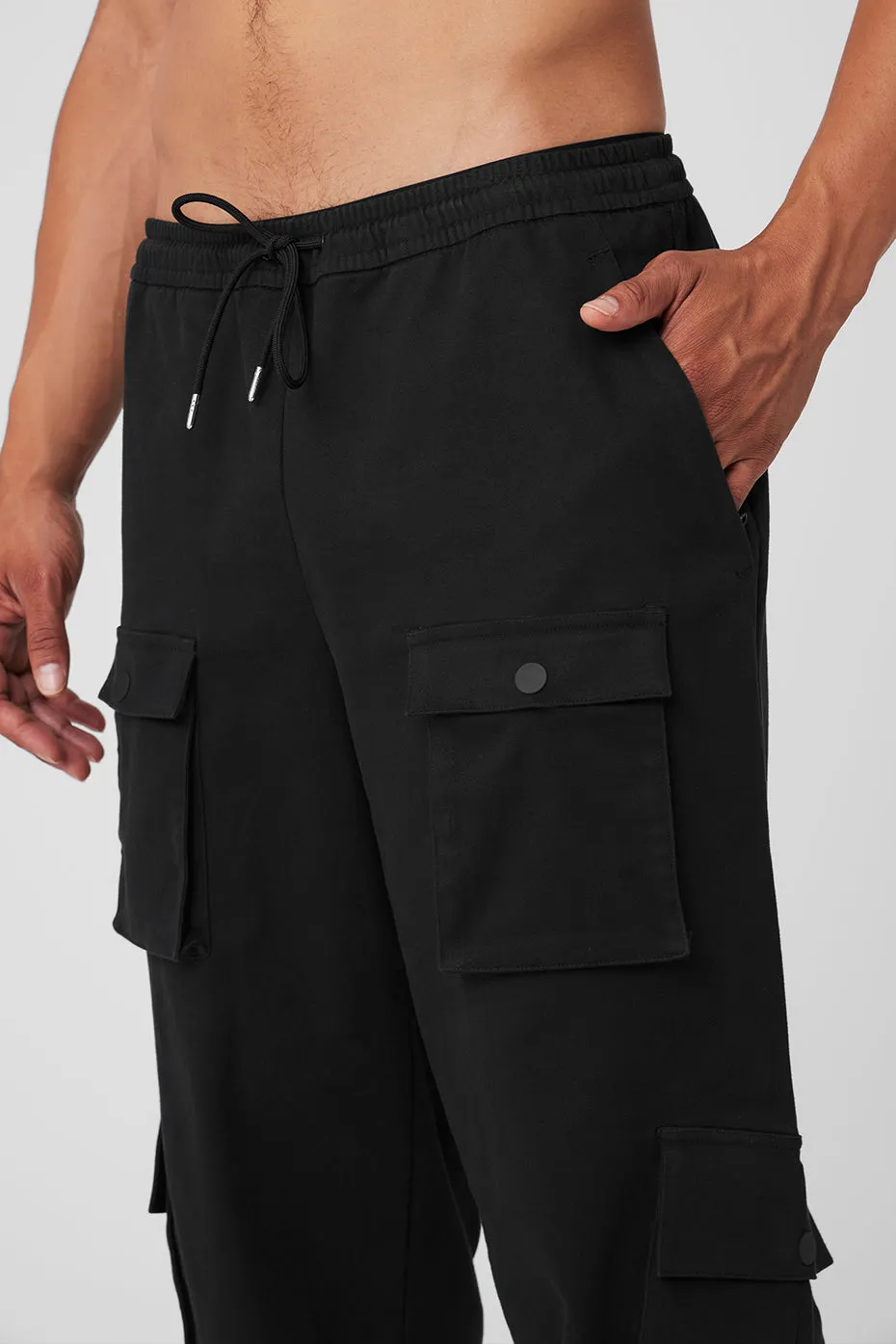 NORTHSTAR CARGO PANT  BLACK