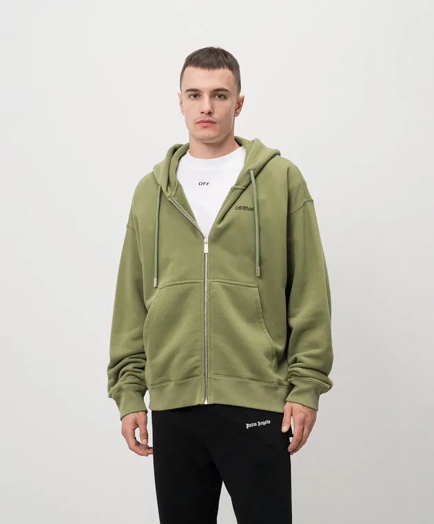 OFFWHITE KHAKI WINDY SPORTS JACKET