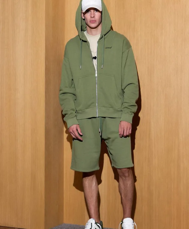 OFFWHITE KHAKI WINDY SPORTS JACKET