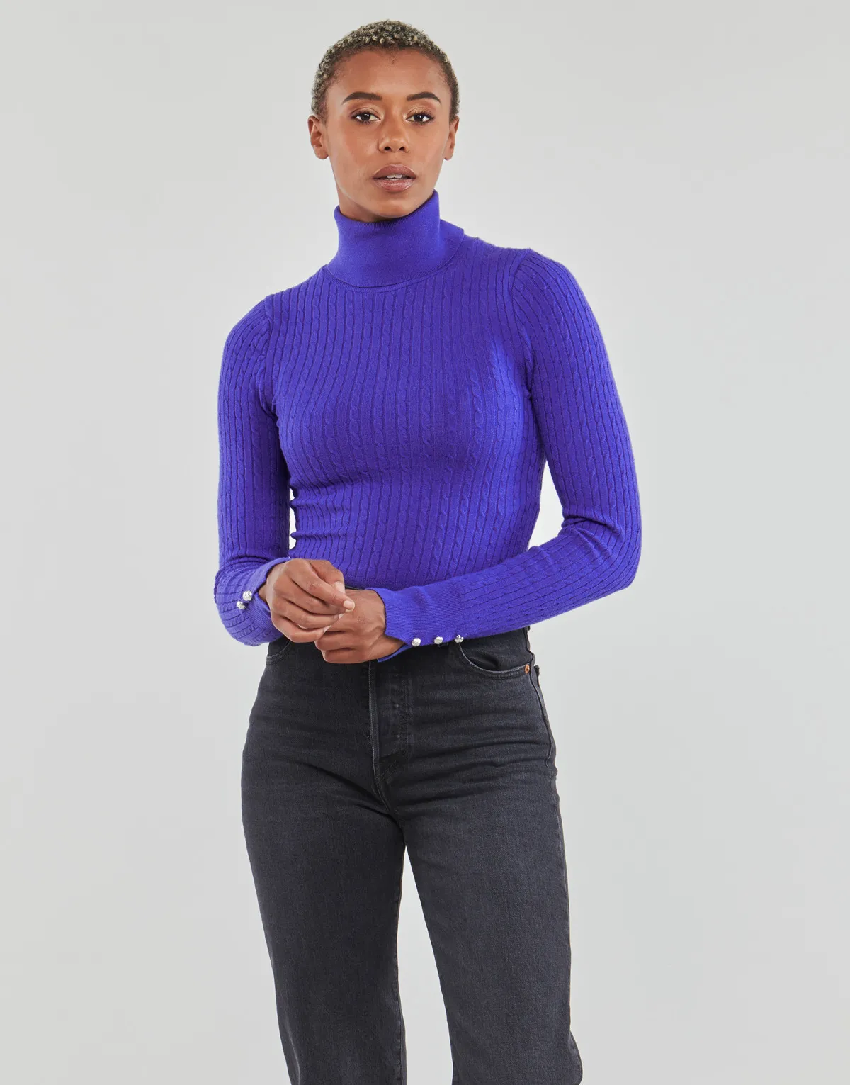 ONLLORELAI LS CABLE ROLLNECK KNT