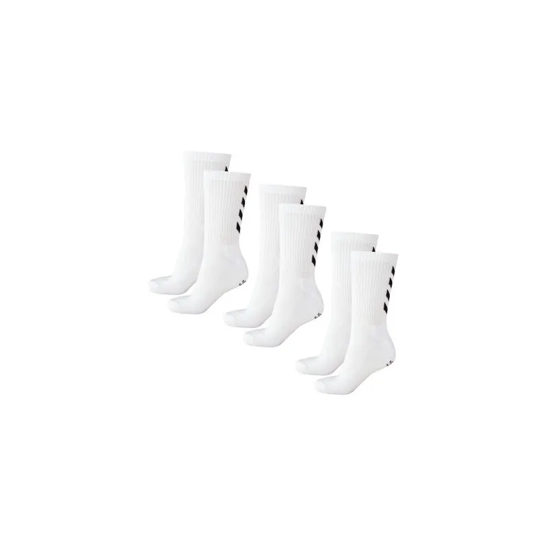 Pack 3 Calcetines Hummel Blanco
