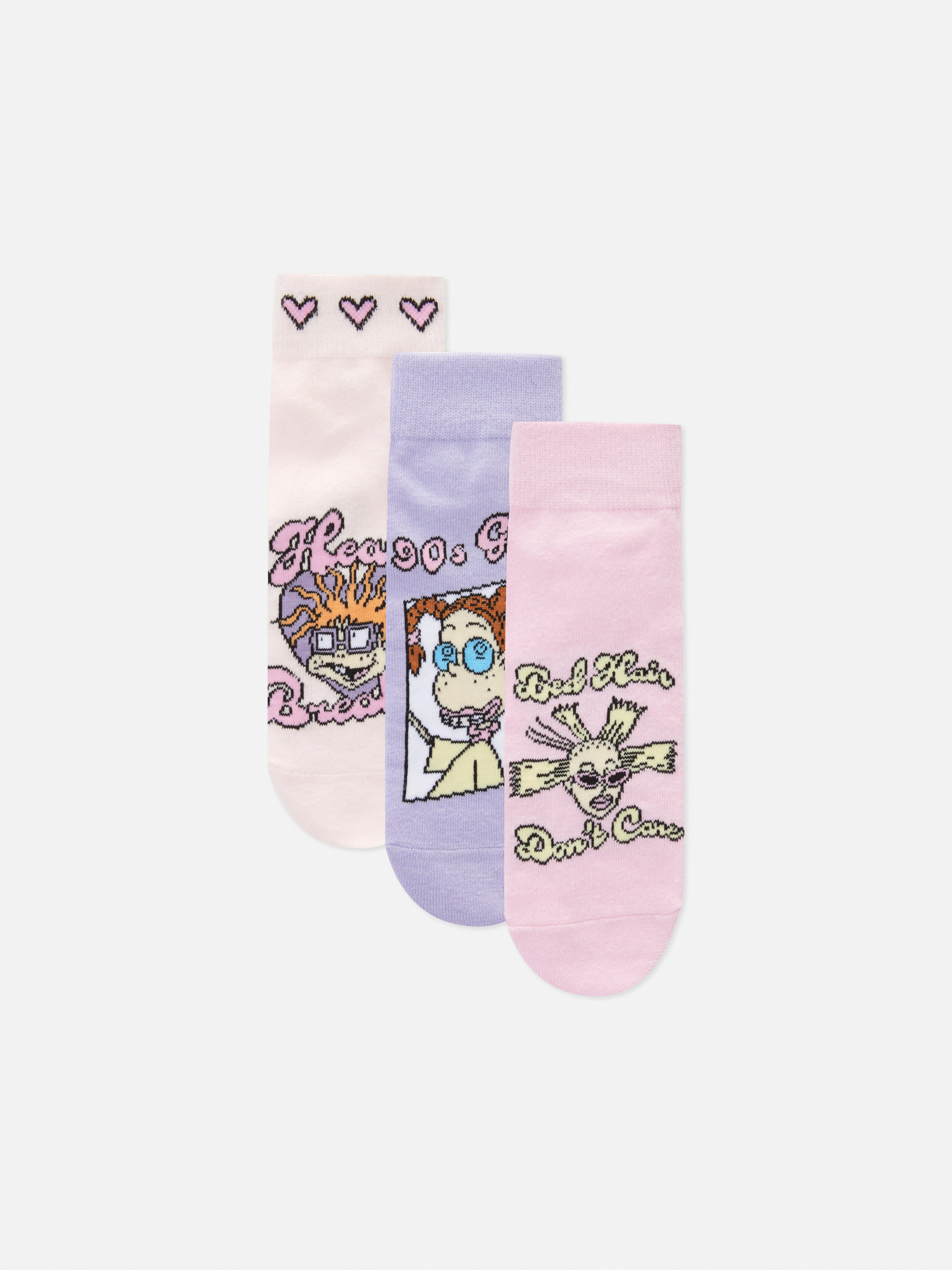 Pack de 3 calcetines deportivos de Nickelodeon