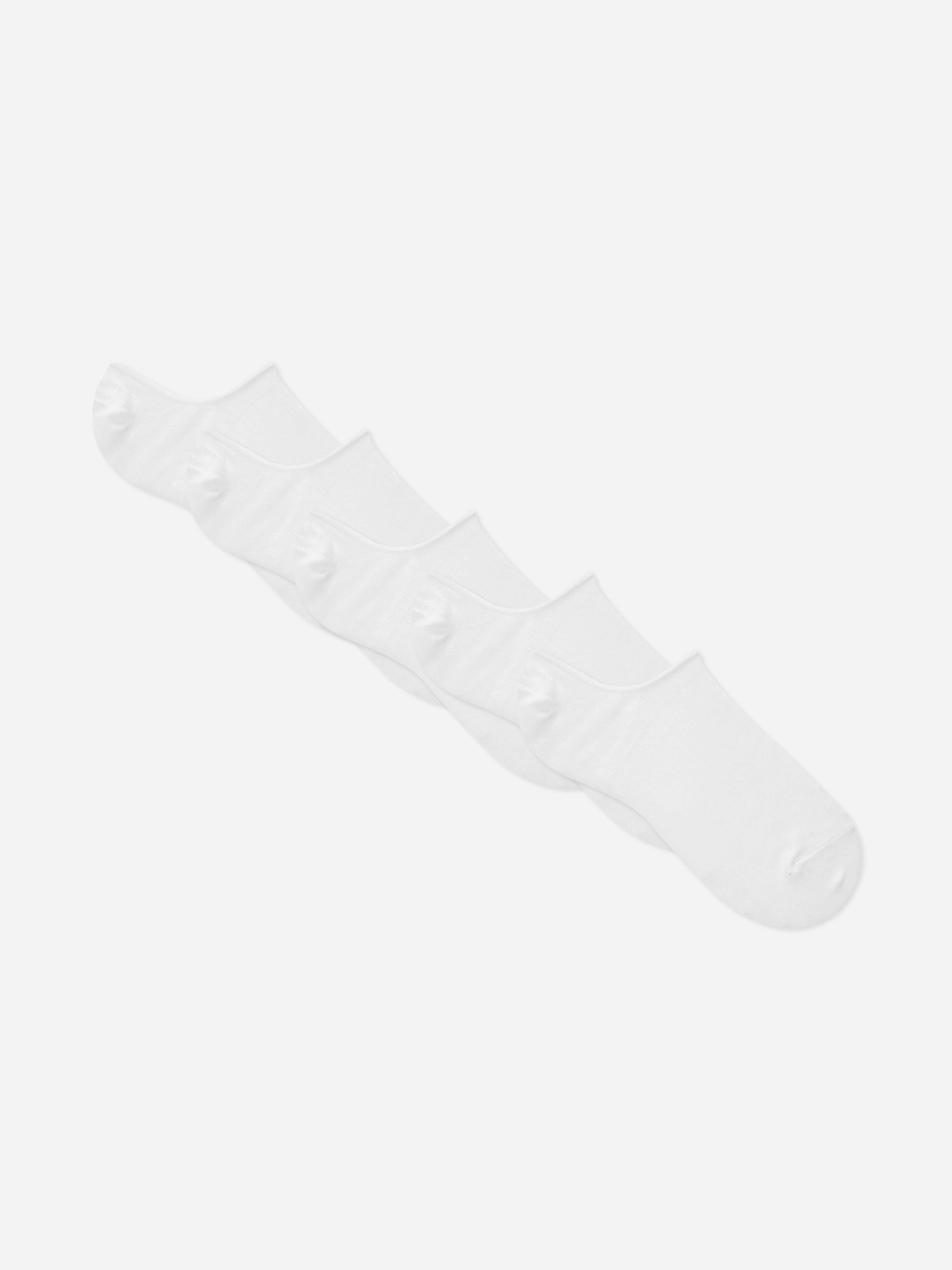 Pack de 5 pares de calcetines invisibles