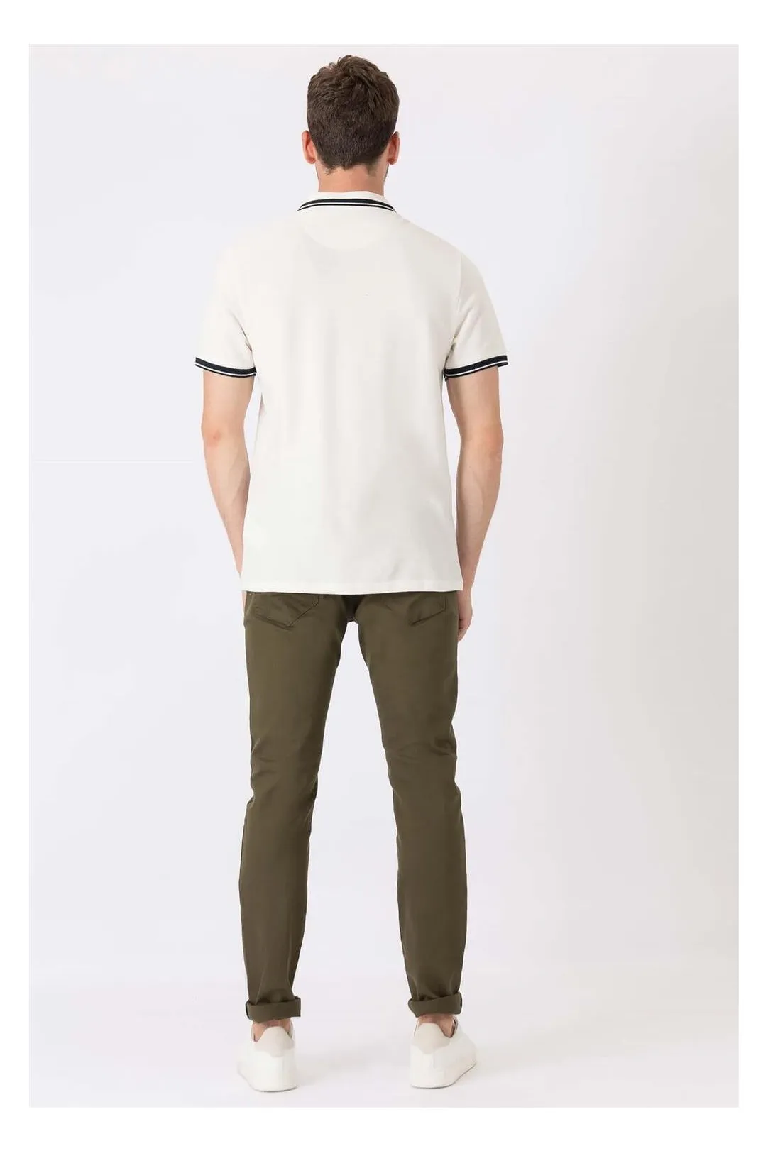 PANTALON SLIM FIT LIAM VERDE