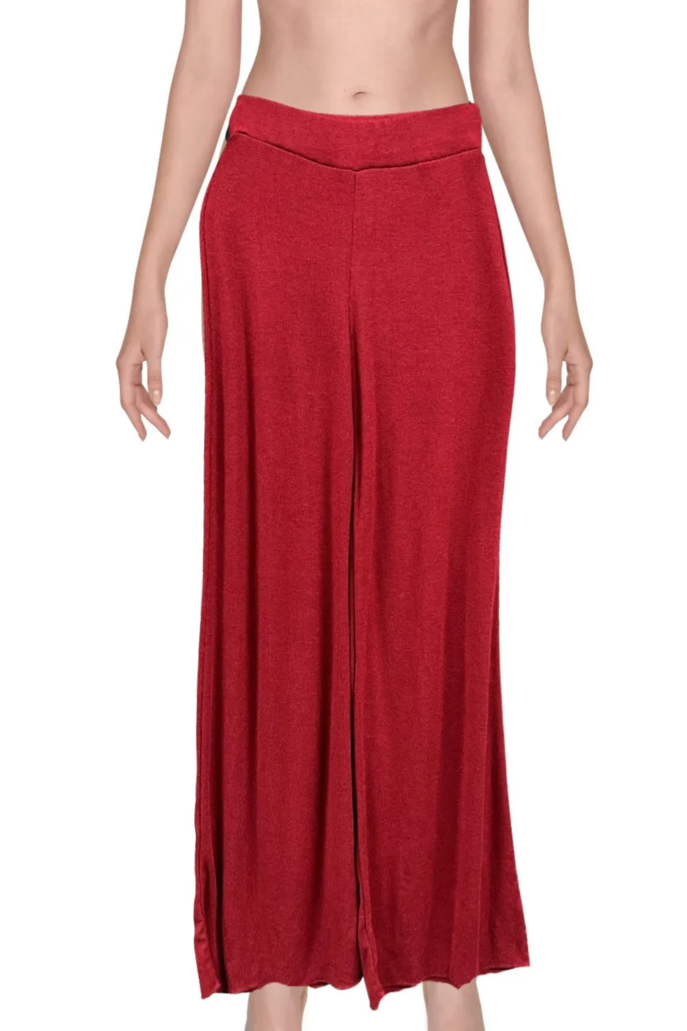 Pantalones burdeos