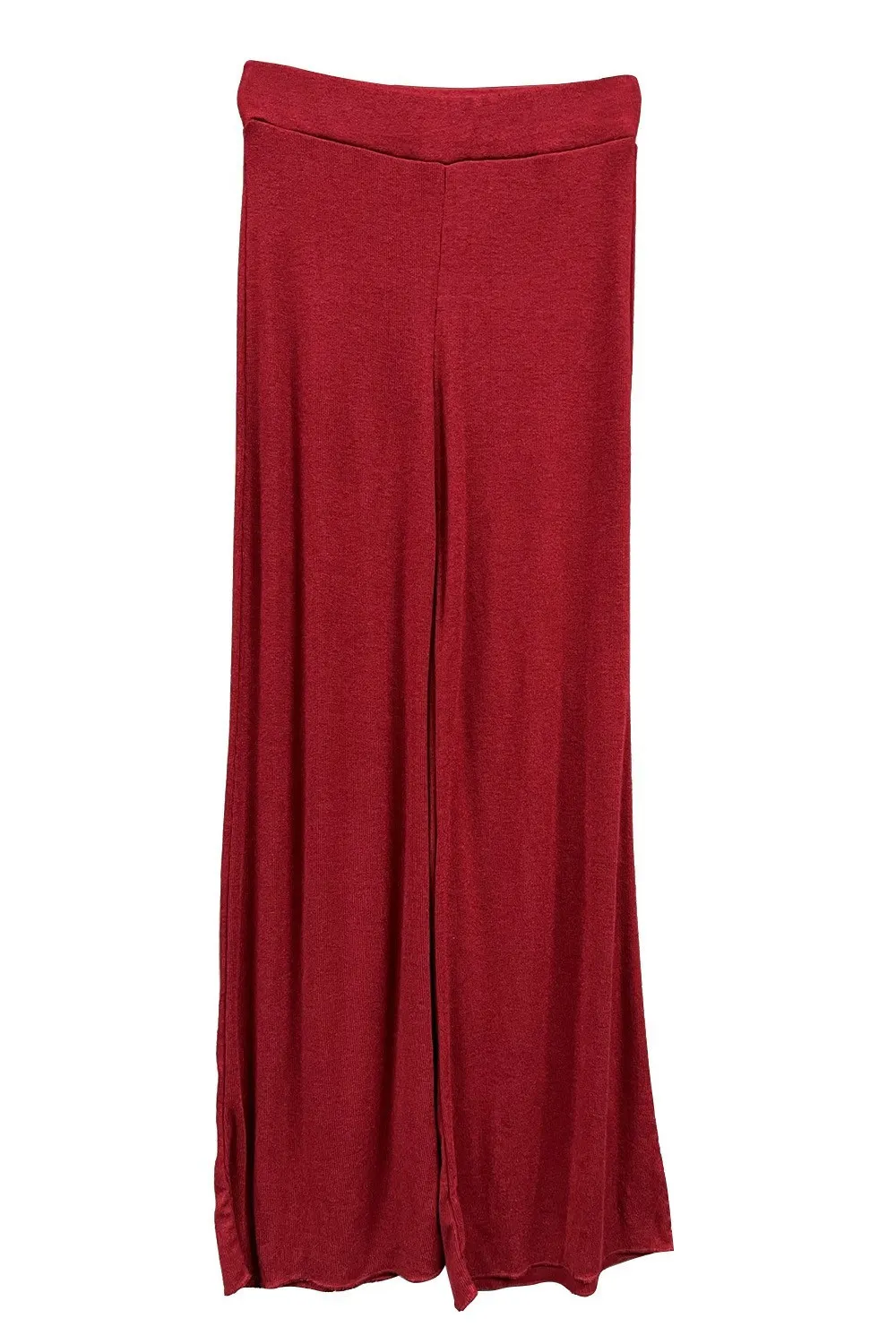 Pantalones burdeos