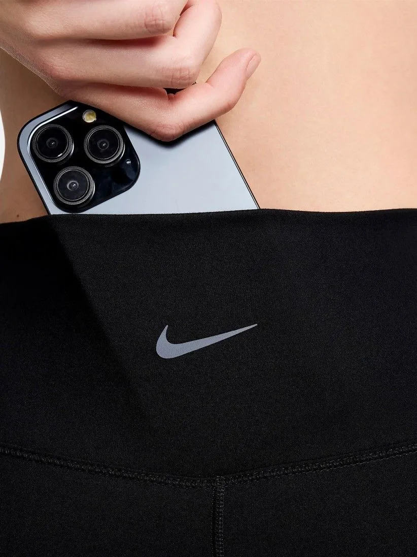 PANTALONES CORTOS NIKE DRIFIT ONE HIGHRISE 13CM