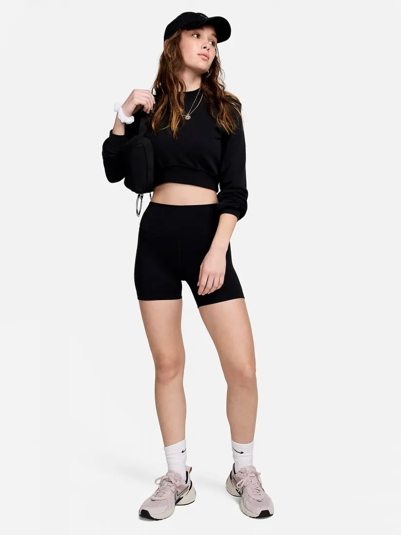 PANTALONES CORTOS NIKE DRIFIT ONE HIGHRISE 13CM
