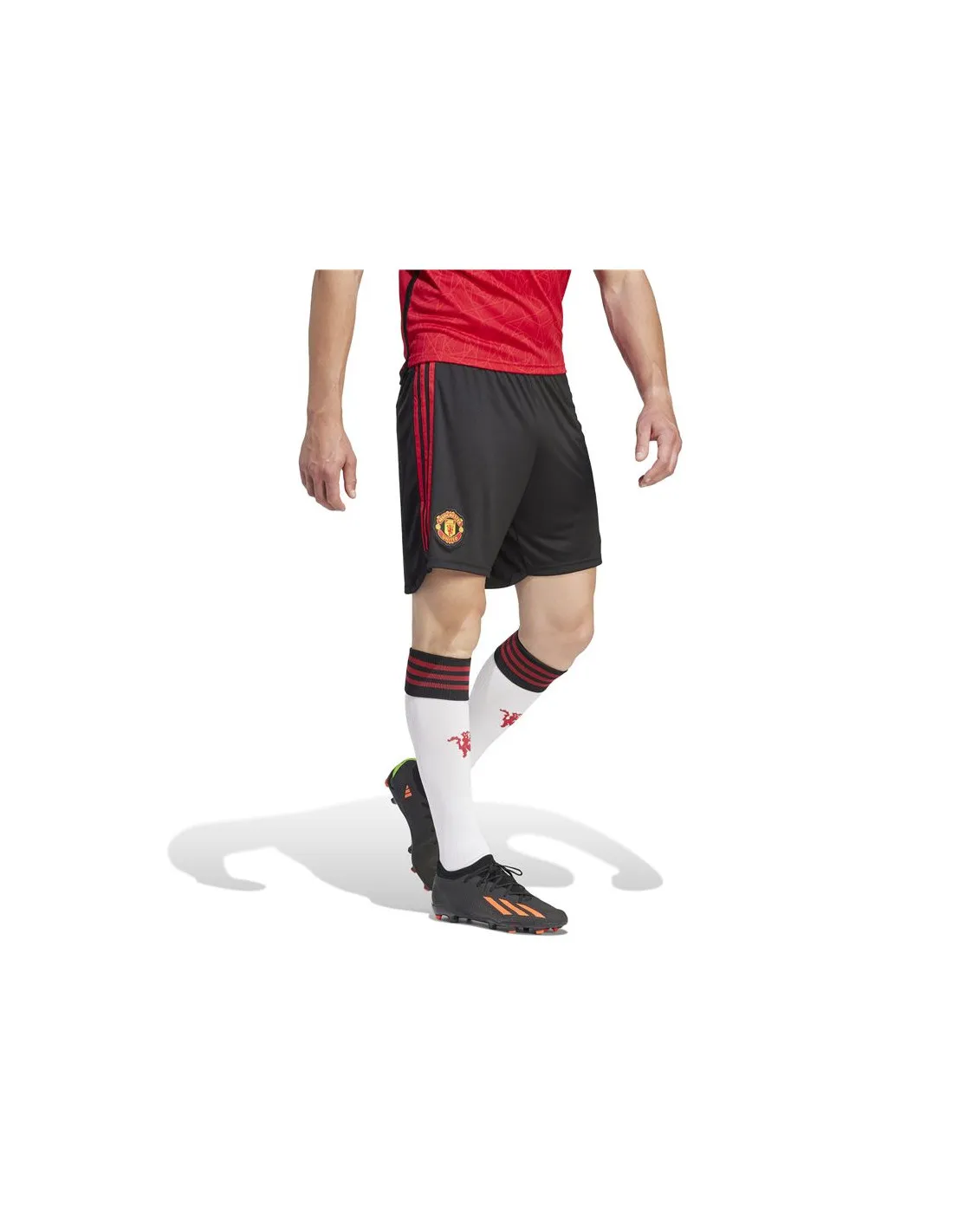 Pantalones de Fútbol adidas Mufc H Sho Hombre
