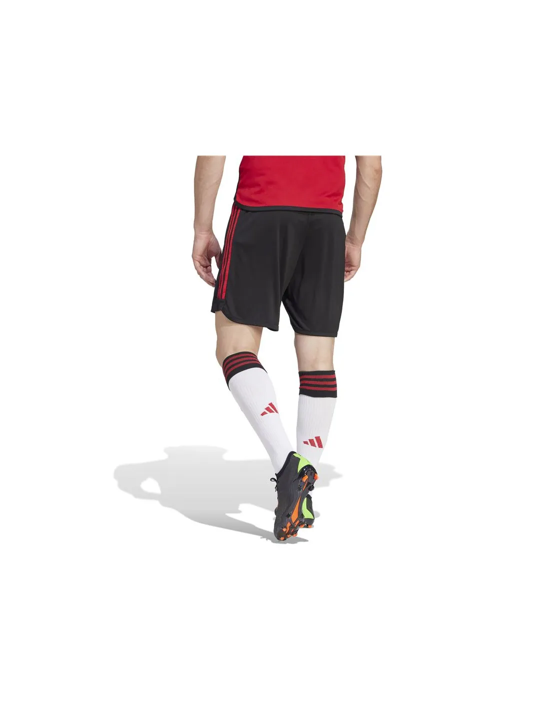 Pantalones de Fútbol adidas Mufc H Sho Hombre