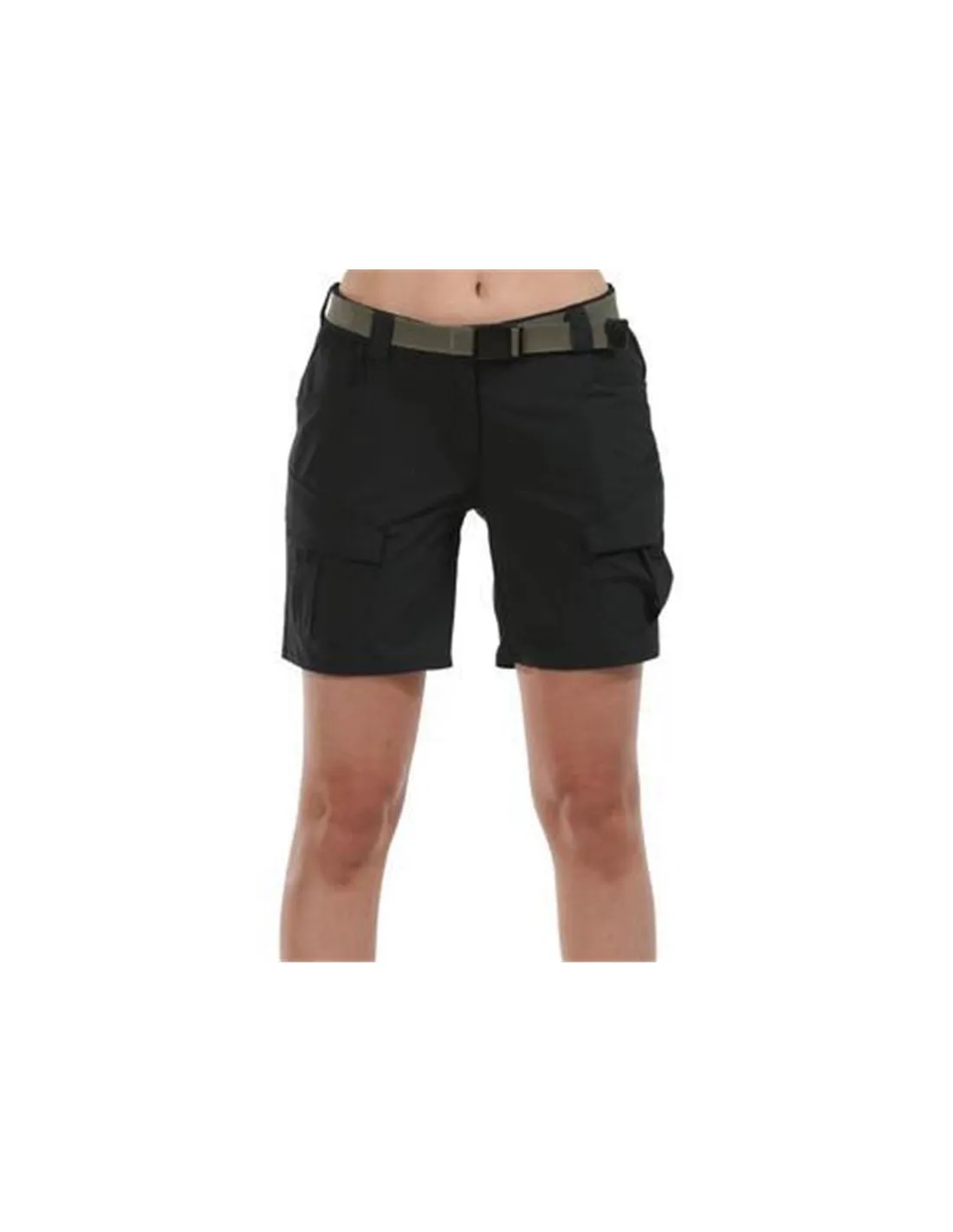 Pantalones de Montaña +8000 Nacer Negro Mujer