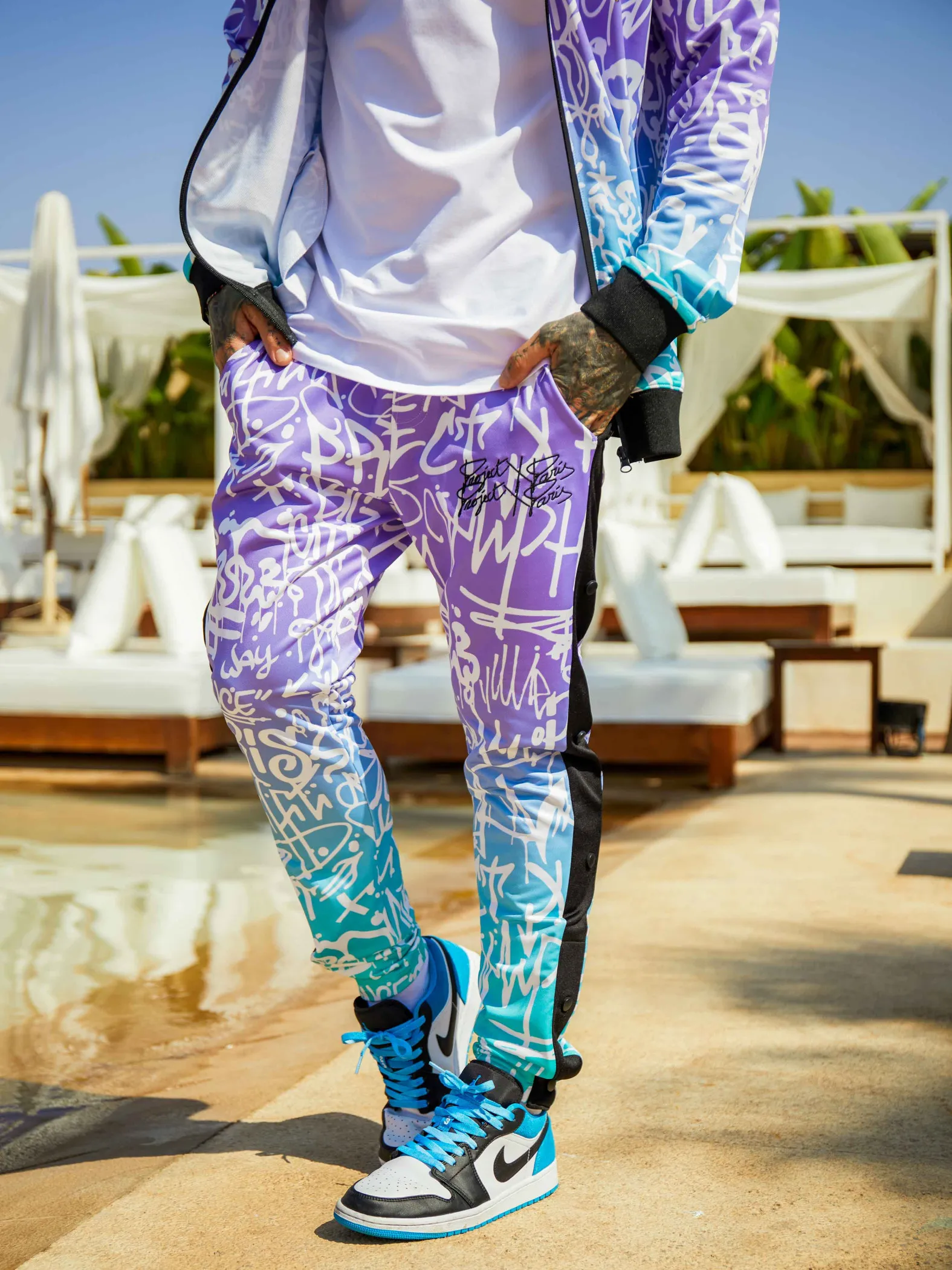 Pantalones graffiti