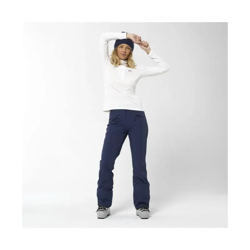 Pantalones impermeables Millet Snowbasin para mujer (zafiro)
