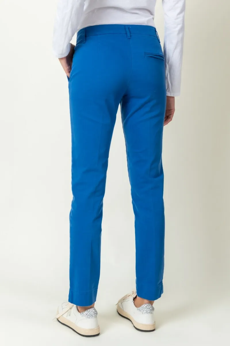 PANTALóN CLáSICO ALGODóN  BLUE
