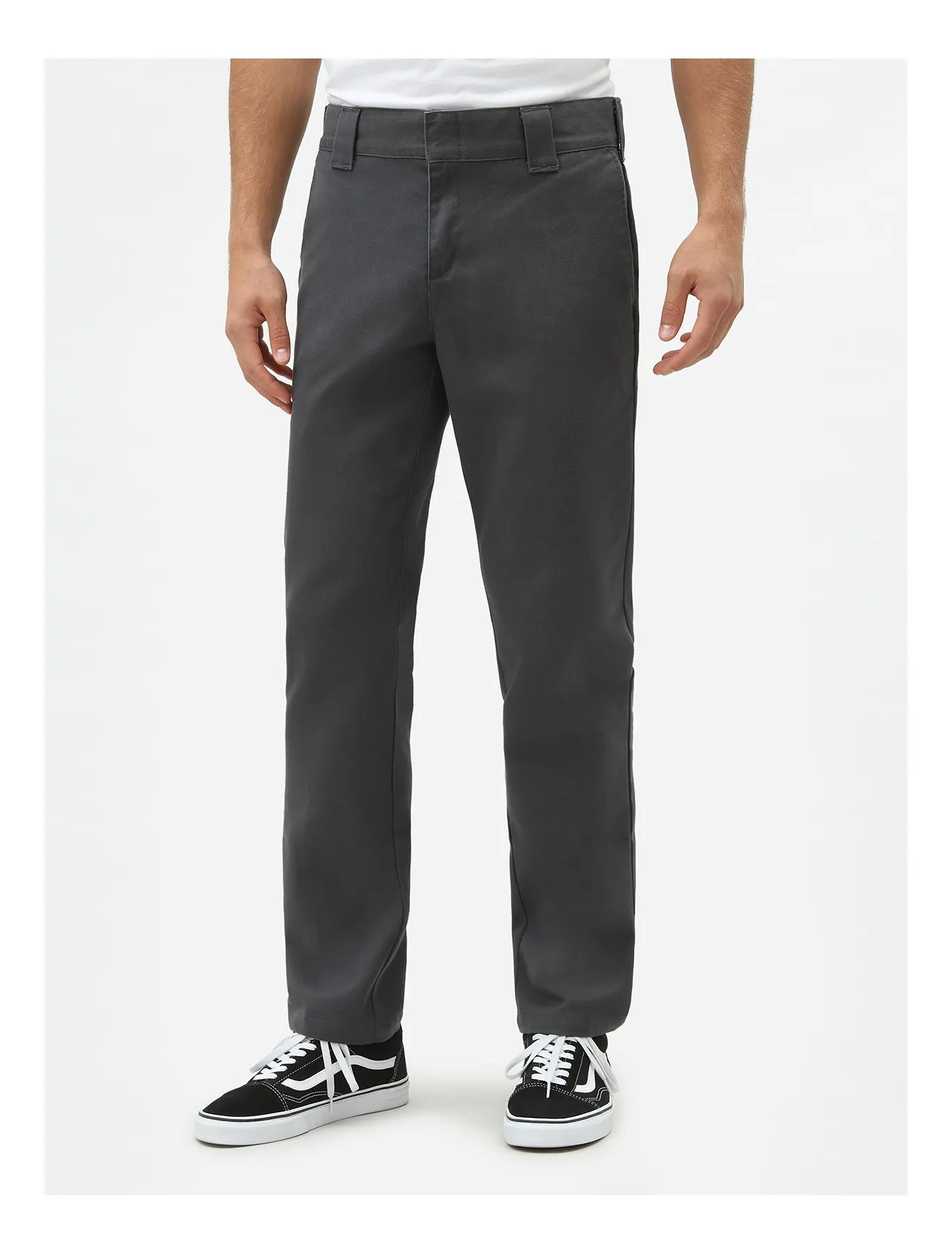 Pantalón DICKIES hombre entallado 872 Slim Fit Work Chacoal CH0 Ref. DK0WE872CH01 Gris oscuro