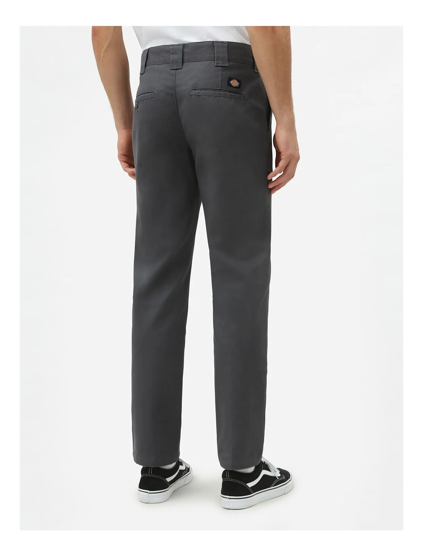 Pantalón DICKIES hombre entallado 872 Slim Fit Work Chacoal CH0 Ref. DK0WE872CH01 Gris oscuro