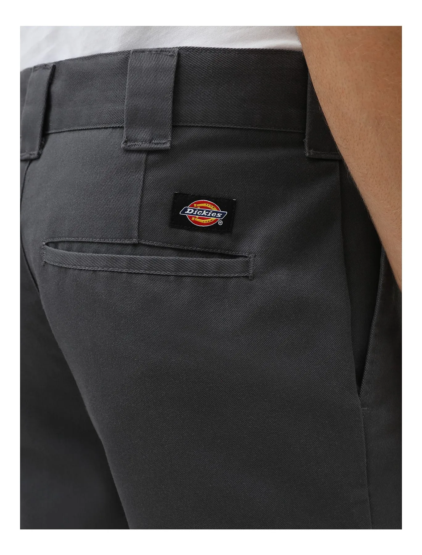 Pantalón DICKIES hombre entallado 872 Slim Fit Work Chacoal CH0 Ref. DK0WE872CH01 Gris oscuro