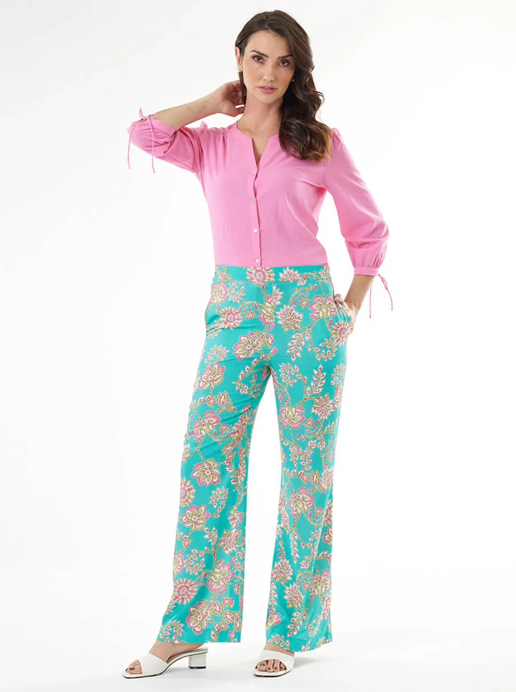 Pantalón turquesa Umay