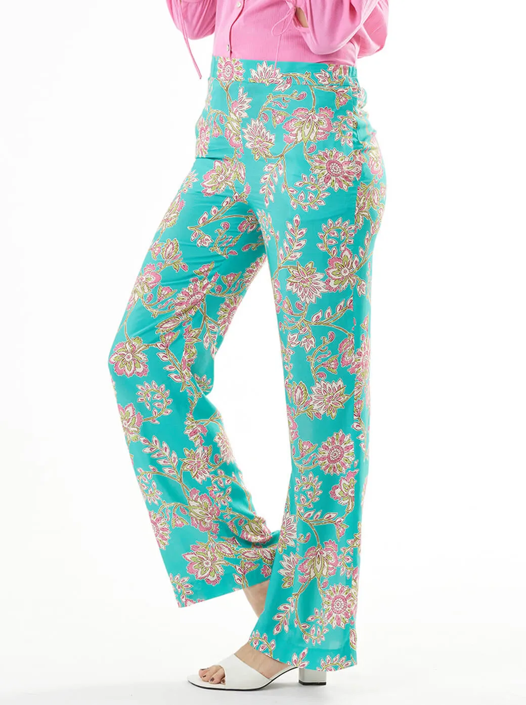 Pantalón turquesa Umay