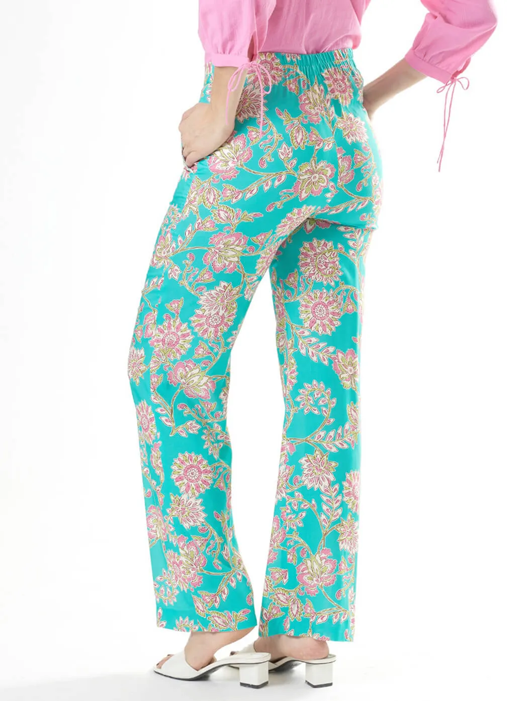 Pantalón turquesa Umay