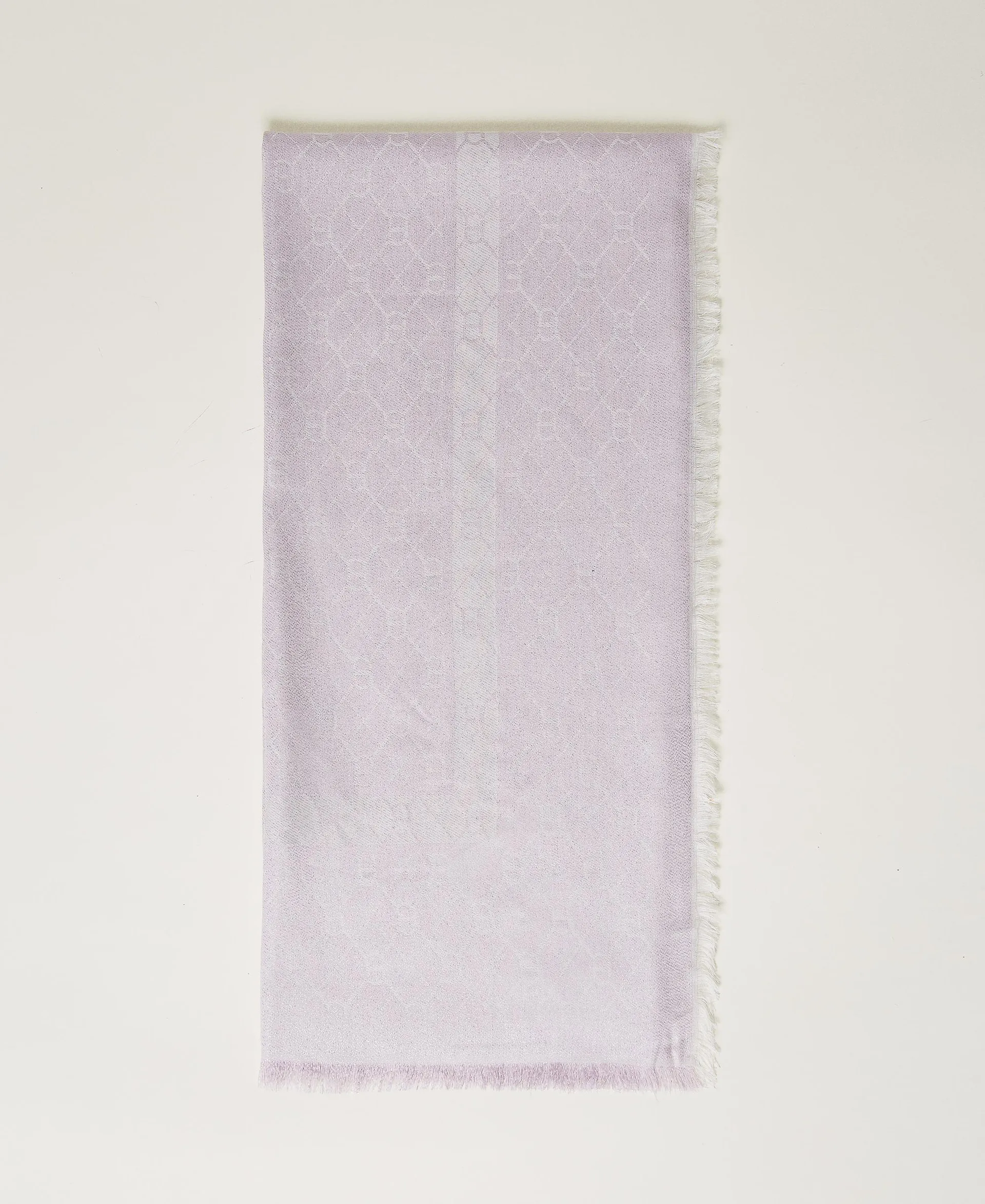 Pañuelo de jacquard con Oval T y lúrex