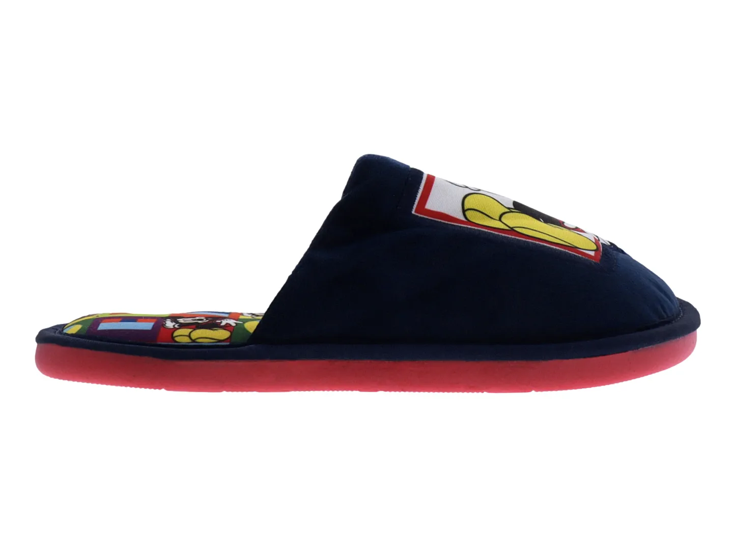 Pantuflas Arra Mickey Mouse Azul Para Niño