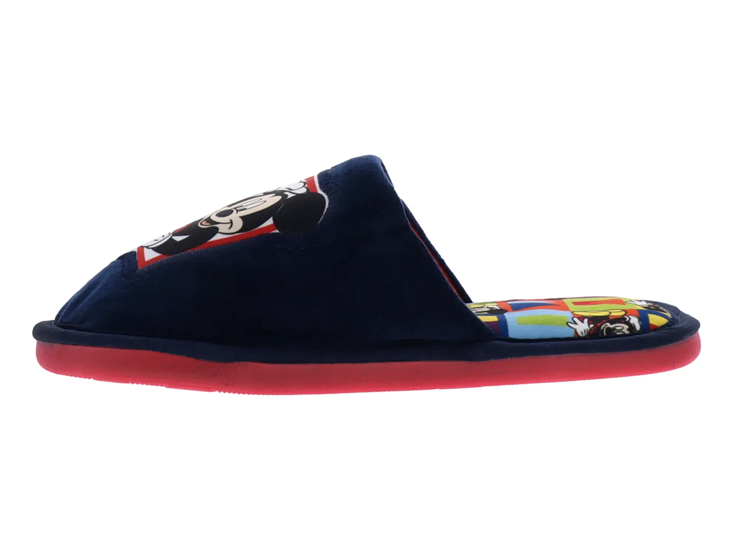Pantuflas Arra Mickey Mouse Azul Para Niño