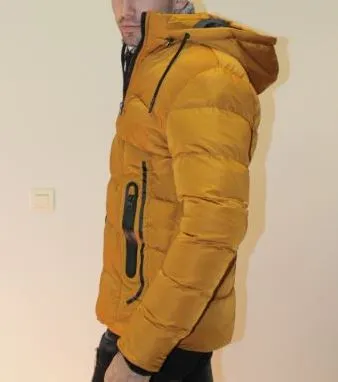 PARKA DE HOMBRE LOWCOSTMANIA 4486 MOSTAZA